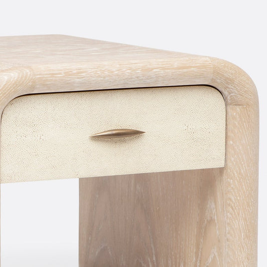 Pierre Off-White 18" Nightstand