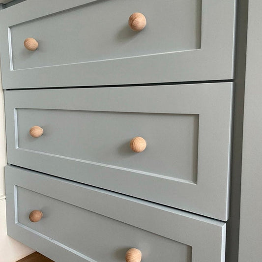 Wood Mid-Century Modern Cabinet Hardware - Kitchen Cabinet Hardware