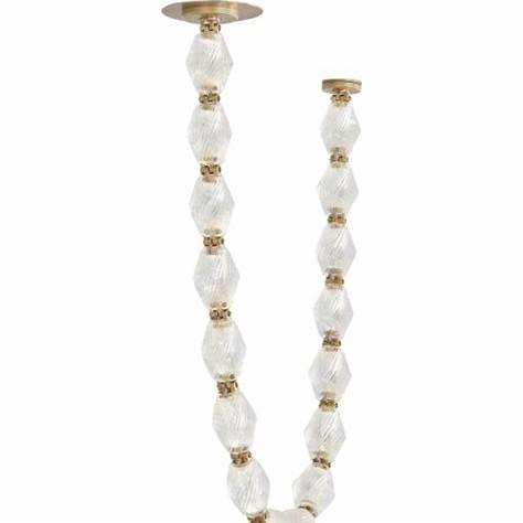 Collier 48″ Crystal Pendant by Sean Lavin – Modern Lighting