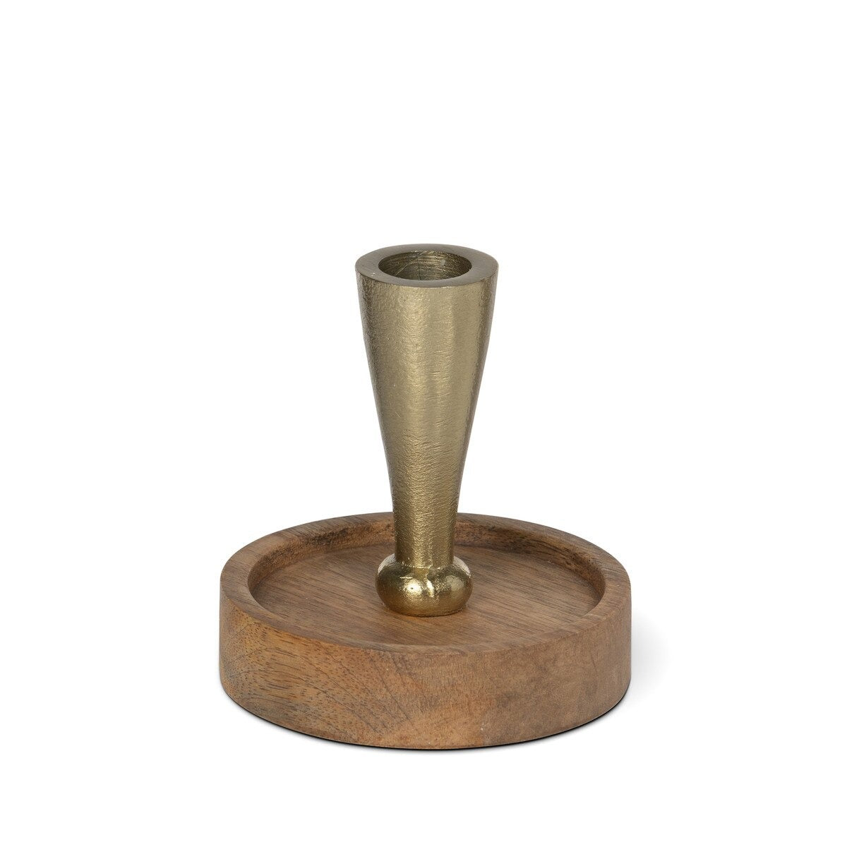 Harrison Candle Holder, Mango Wood, Set of 3