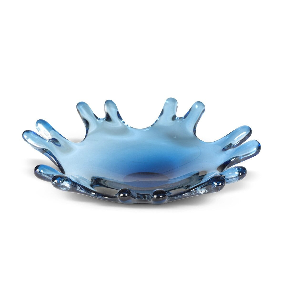 Calypso Glass Bowl, Blue (2-Pack)
