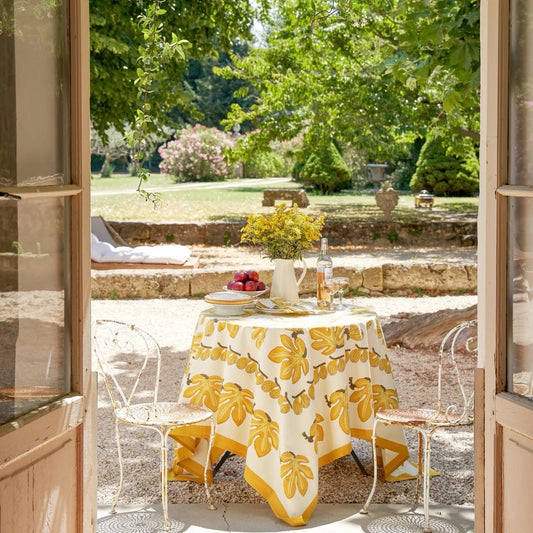 French Tablecloth Fig Citrine