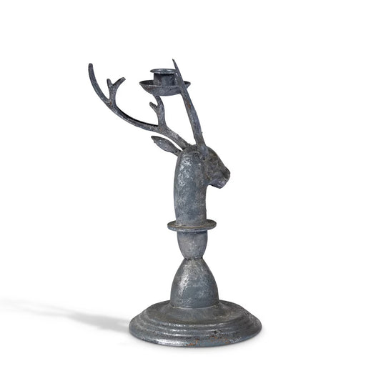 Rustic Deer Candle Holder, Small
