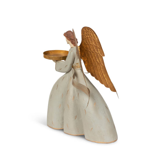 Avignon Angel Candle Holder, Sitting