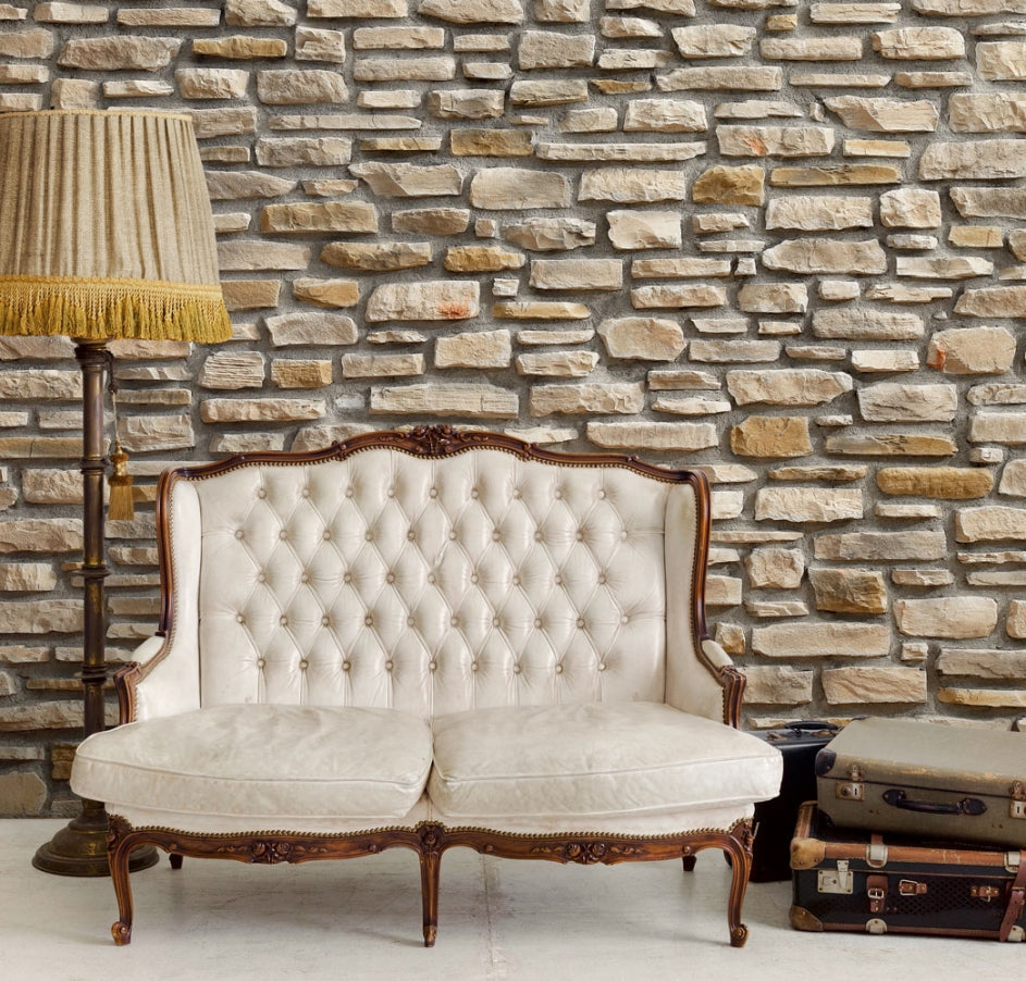 Cappadocia Sand Slate Look Manufactured Stone Handmade Veneer - Livfloors Collection