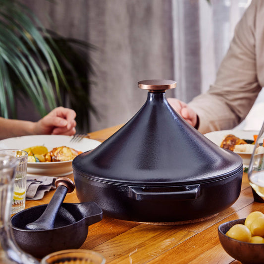 Nori Authentic Cast Iron Moroccan Tagine