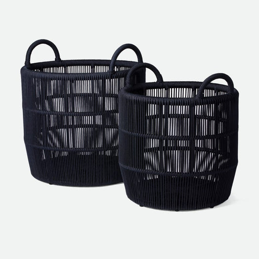 Alcoy Baskets Dark Navy (Set of 2)