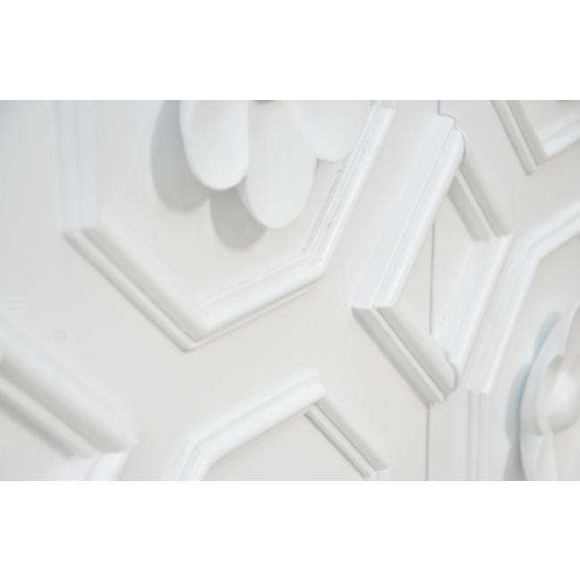 UP close detail of Tyrol Armoire