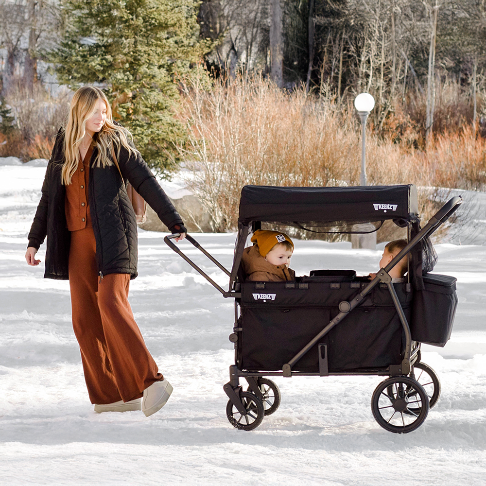 keenz stroller wagon airport Keenz VIVA 2-Passenger Stroller Wagon Compact Power for City Life