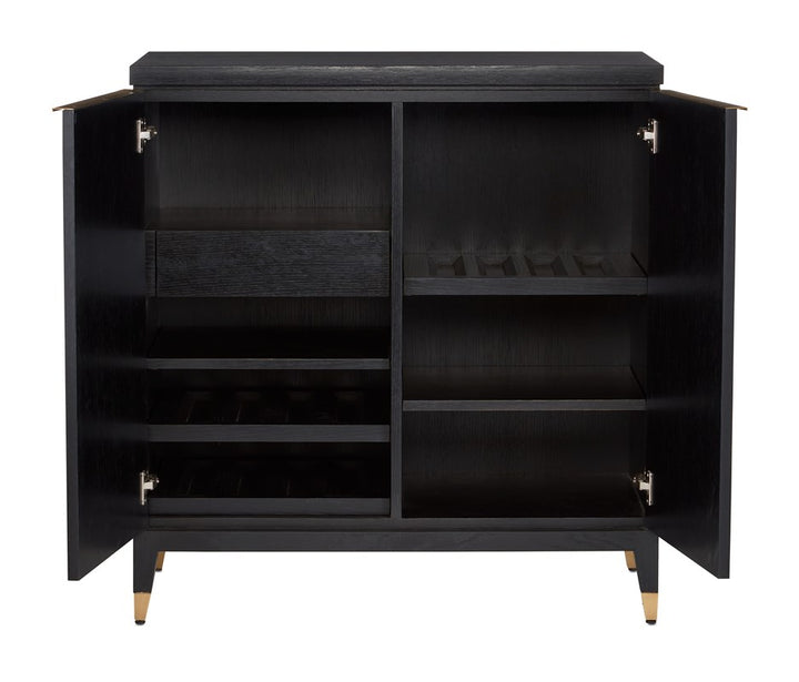Sergio Bar Cabinet by Currey and Company