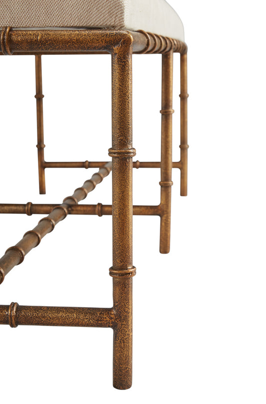 Anubis Iron Bench by Furniture Classics