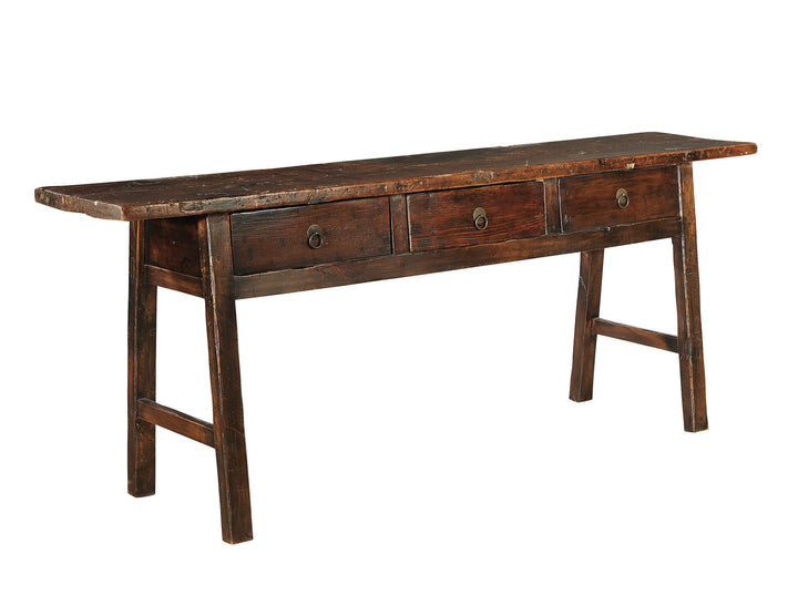 Butcher Reformed Console by Furniture Classics