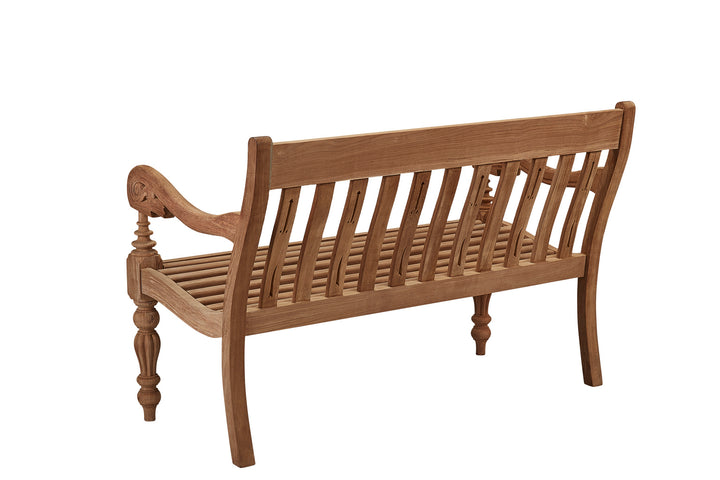 Queenslander Two Seater Outdoor Bench by Classic Home