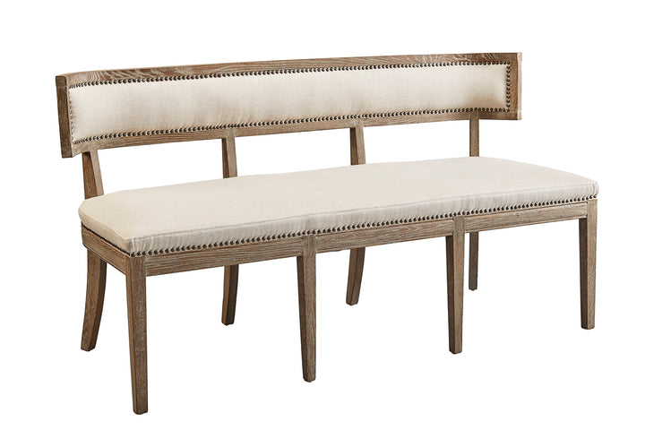 Stonebridge Three Seat Banquette Bench by Furniture Classics