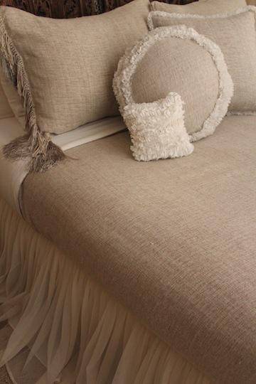 Couture Dreams Heavenly Silk Coverlet, Soft Gorgeous Woven Tailored - Maison de Kristine