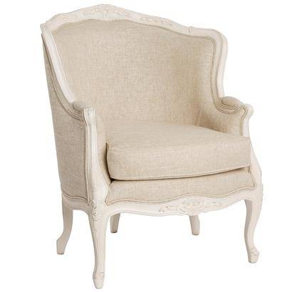 Emily Upholstered Wing Chair by French Market Collection - Maison de Kristine