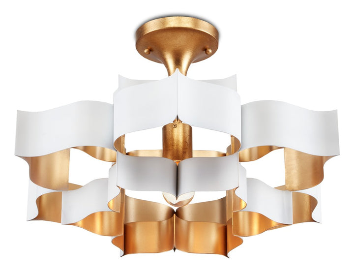 Grand Lotus Chandelier Small by Currey and Company