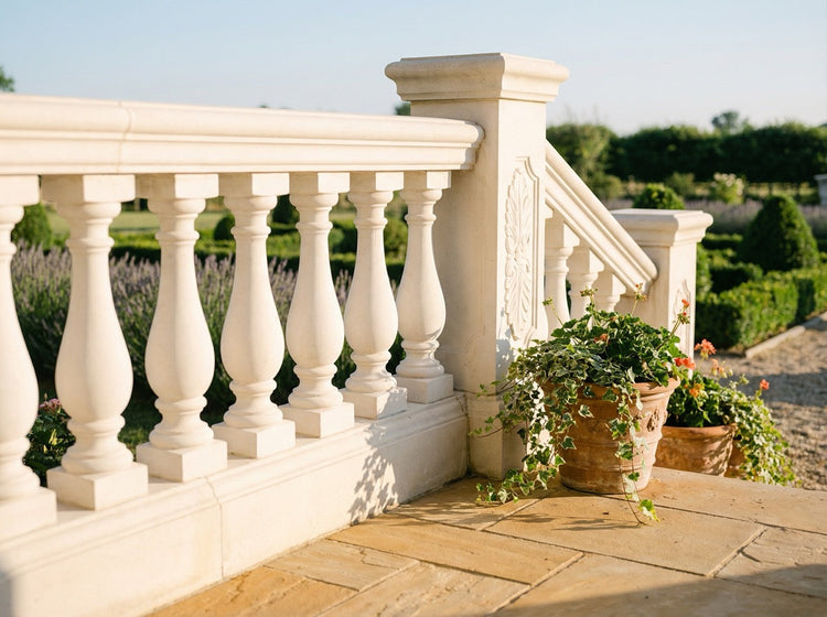 Balustrade Or Railing Balustrade Railings | Stone & Marble | Maison de Kristine – Maison de ...
