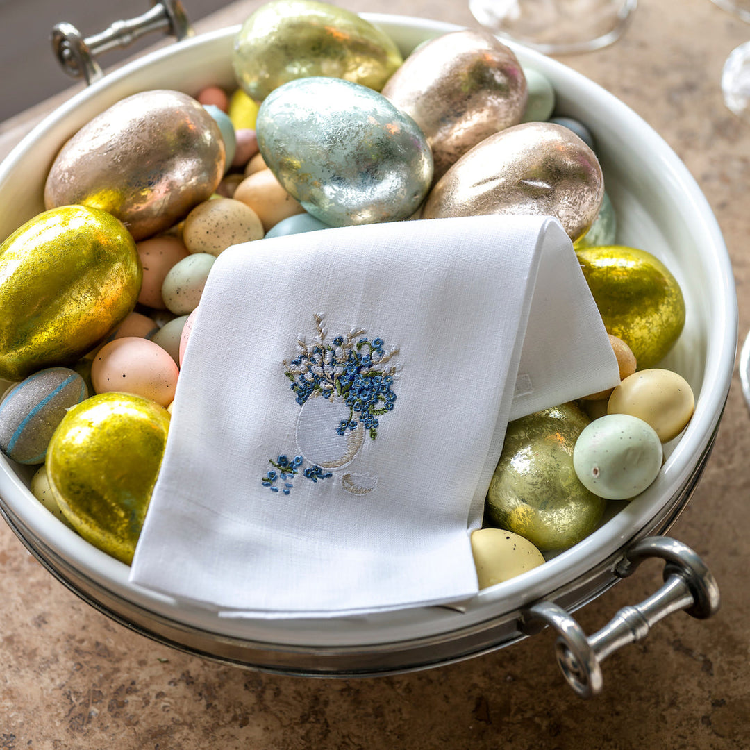 Egg with Flowers Towel From Easter Collection