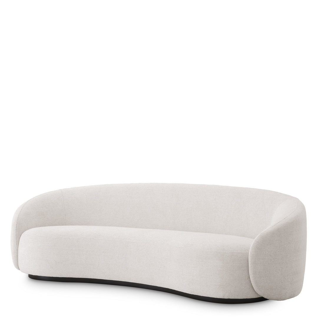 Curved Contemporary Sofa by Tara Shaw