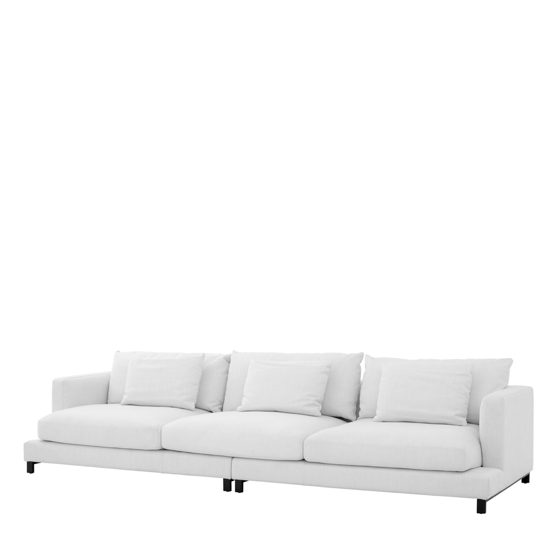 Three Cushion Contemporary Sofa by Tara Shaw