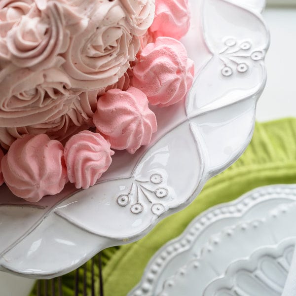 Bella Bianca Cake Plate by Arte Italica