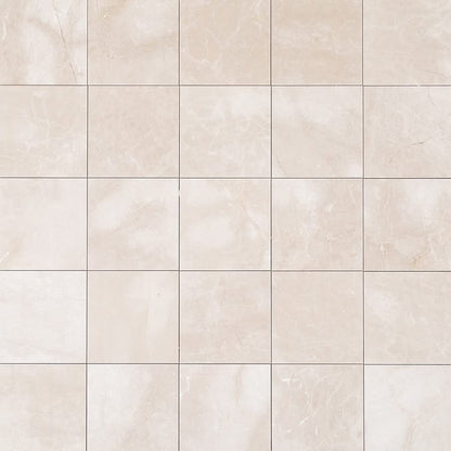 Calista Cream Medium Beige Marble Floor and Wall Tile - Livfloors Collection