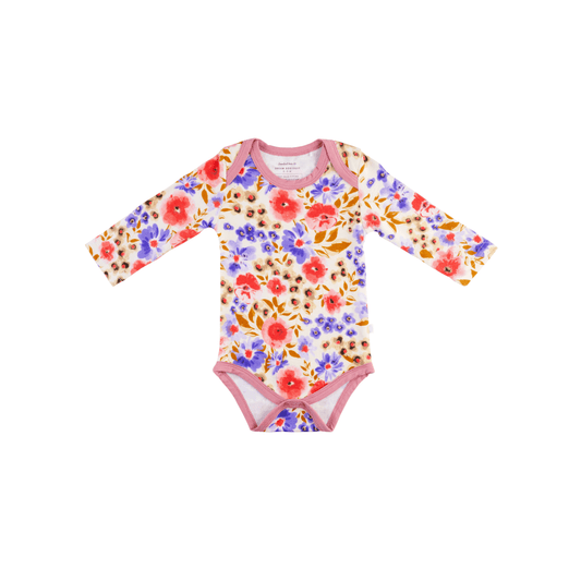Baby Long-Sleeve Bamboo Bodysuit