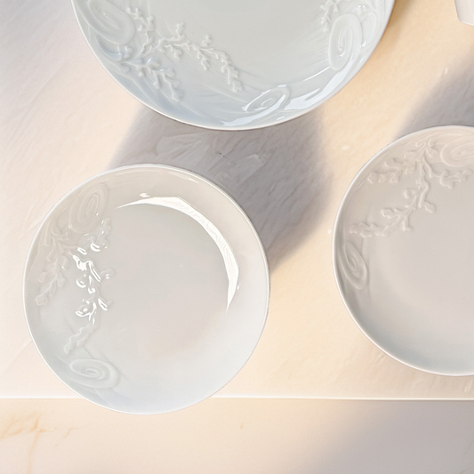 Aqua 1900 Coupe 8.25" Salad Plate, Set of 4