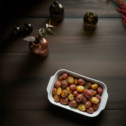 Plisse Deep Rectangular Eared Roasters