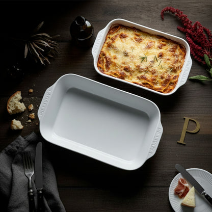 Plisse Deep Rectangular Eared Roasters