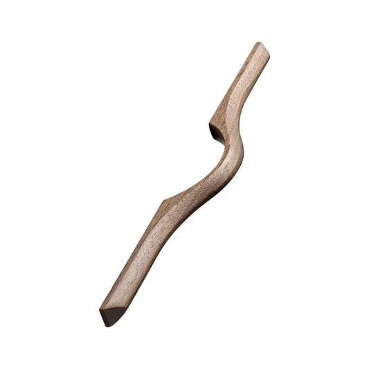 Lacquered Walnut Wood "Eros" Drawer Pulls