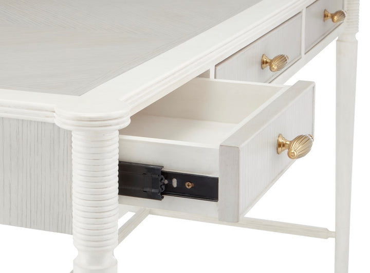 Aster White Desk by Currey and Company