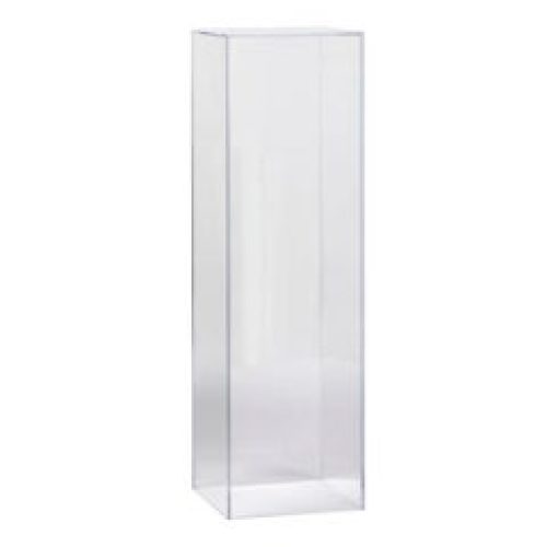 Contemporary Acrylic Pedestal Stand by Tara Shaw with white background
