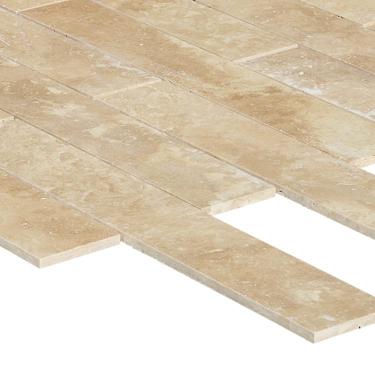 Light Beige Premium Travertine Honed Floor and Wall Tile - Livfloors Collection
