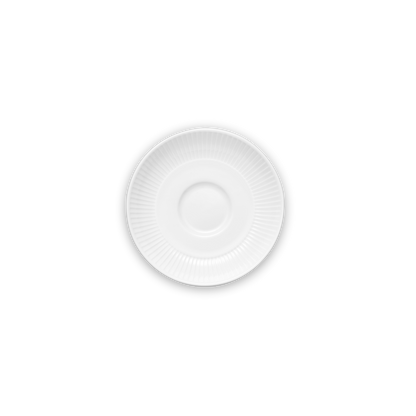 White ceramic bowl on a white background
