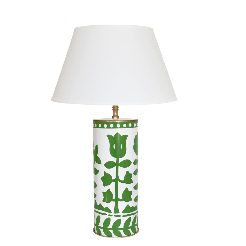 Bertrams Table Lamp in Green by Dana Gibson