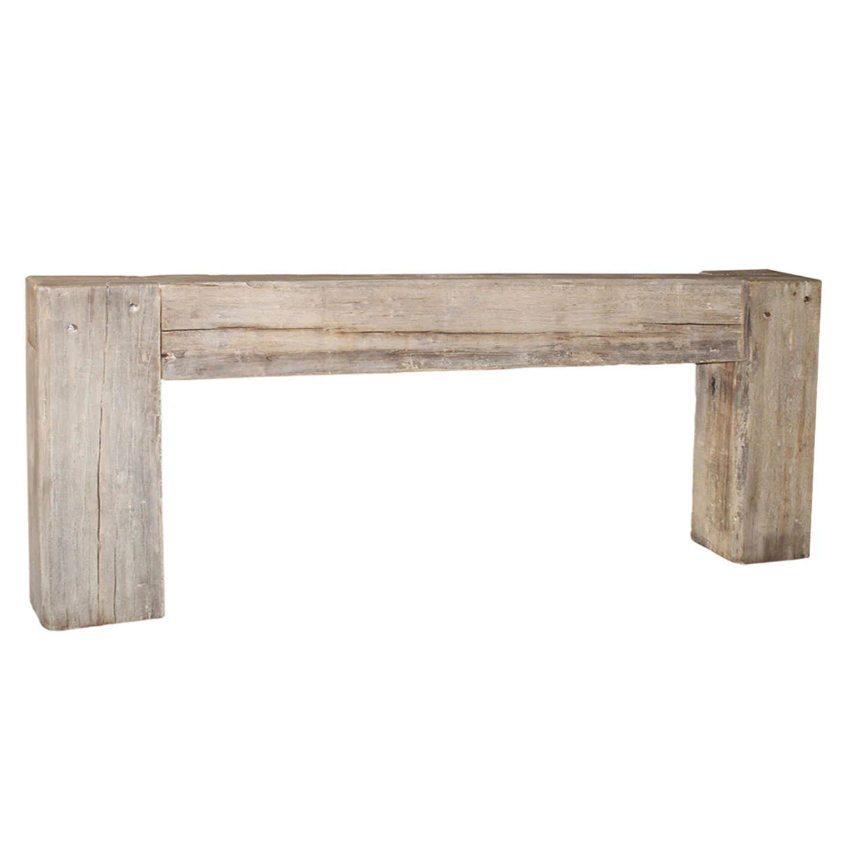 Giza 84" Console Table in Antique White by Classic Home