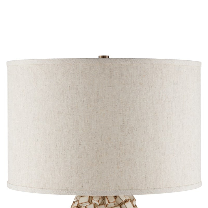 Sugar Cube Ivory Table Lamp by Currey and Company