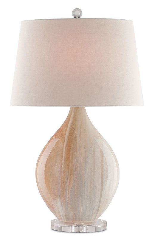 Opal Blush Table Lamp by Currey and Company