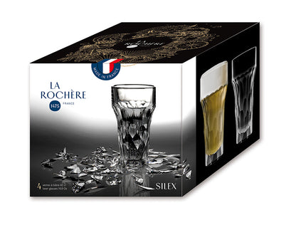 Silex Beer Glasses Set-4