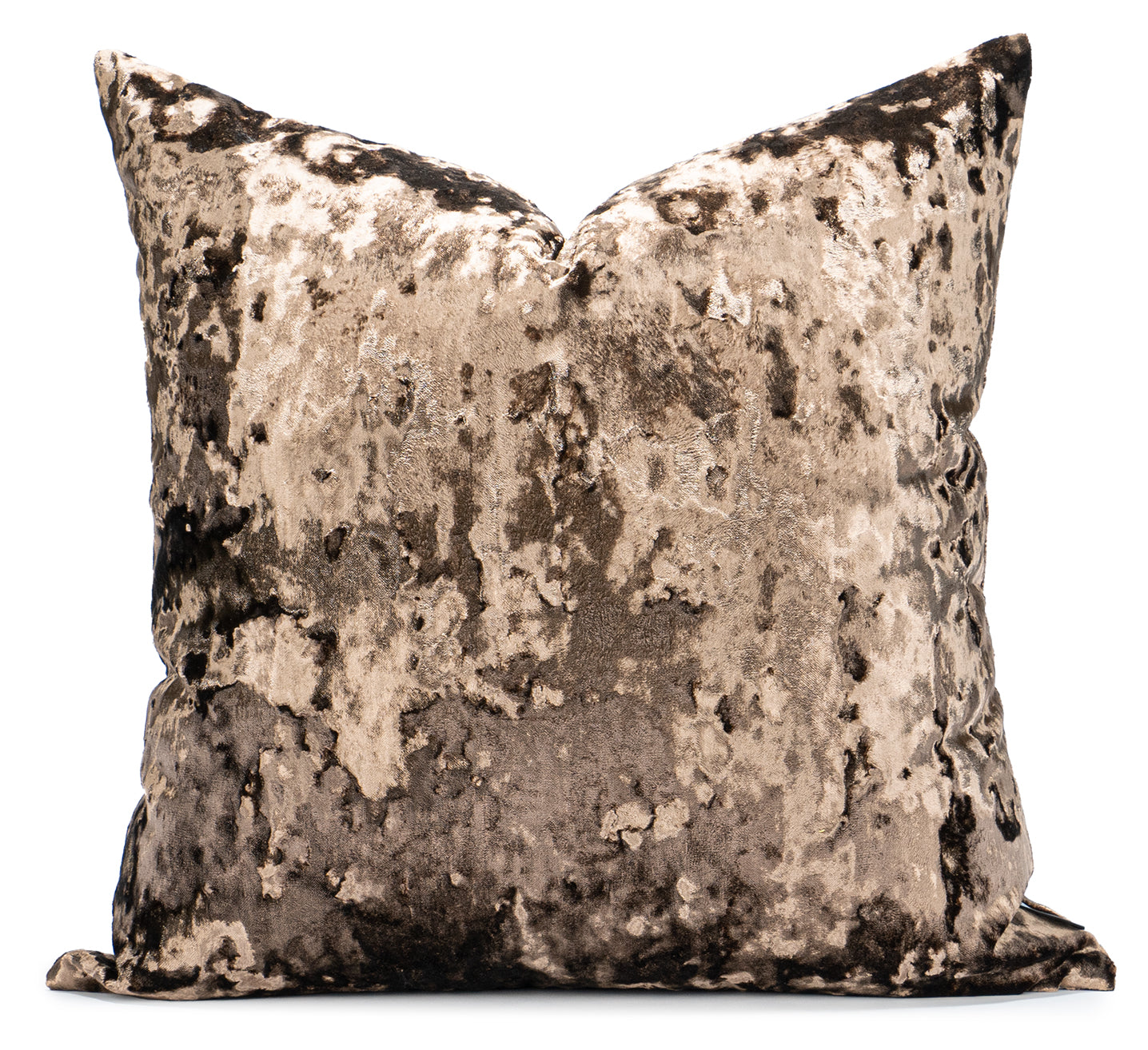 CRUSHED VELVET THROW PILLOW