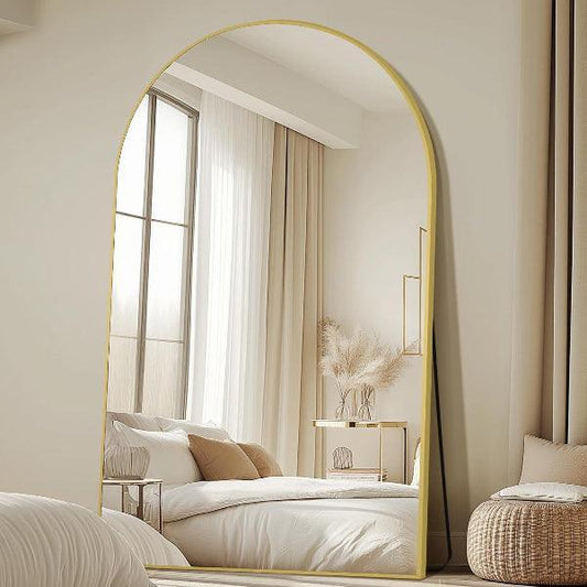 MELOMOIR Arched Full Length Oversized Floor Mirror