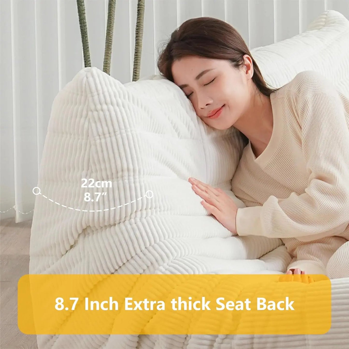 Bean Bag Sofa Loveseat