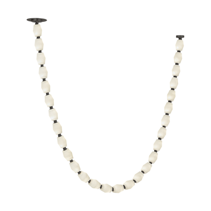 Collier 84" Alabaster Chandelier