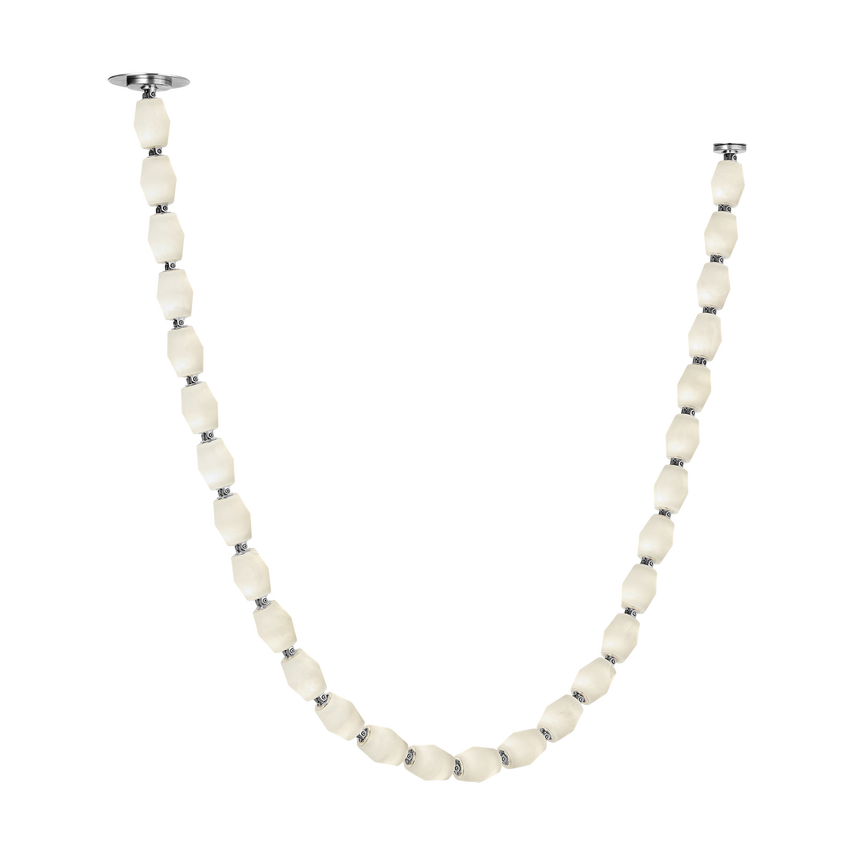 Collier 84" Alabaster Chandelier