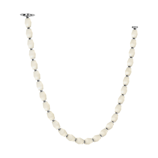 Collier 84" Alabaster Chandelier