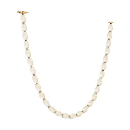 Collier 84" Alabaster Chandelier