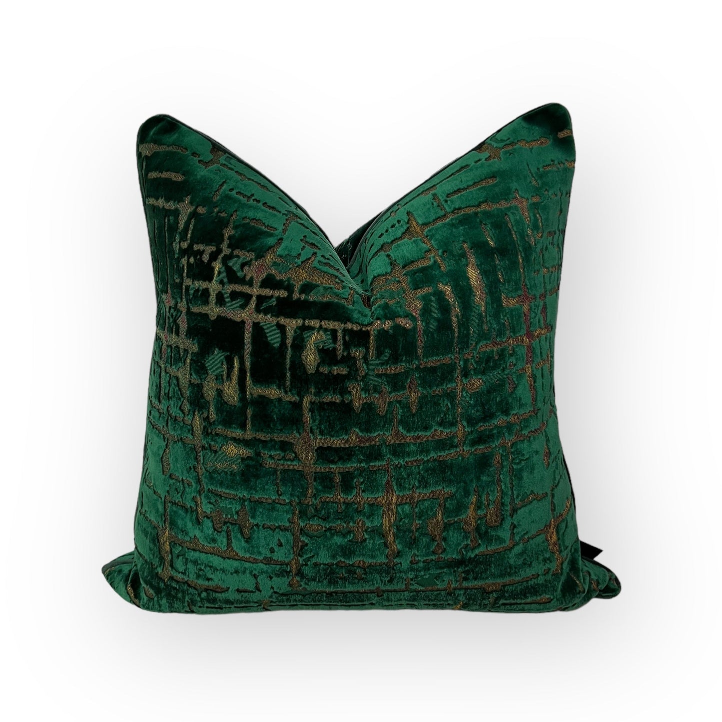 VELOUR SQUARES THROW PILLOW