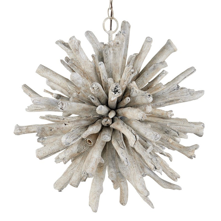Kuka Driftwood Pendant by Currey and Company